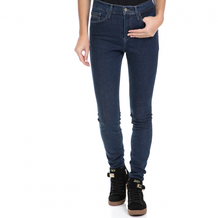 CALVIN KLEIN JEANS - Γυναικείο τζιν παντελόνι High Rise Skinny - Bice Dark μπλε