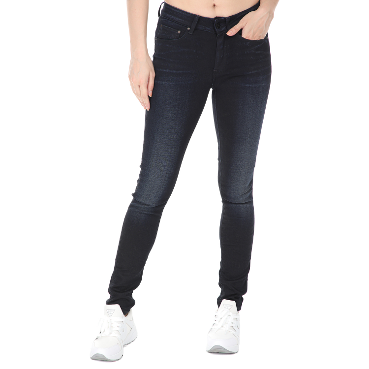 G-STAR RAW - Γυναικείο jean παντελόνι G-STAR RAW HIGH SKINNY μπλε