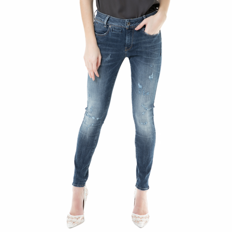 G-STAR RAW - Γυναικείο skinny τζιν παντελόνι G-STAR RAW D-STAQ μπλε