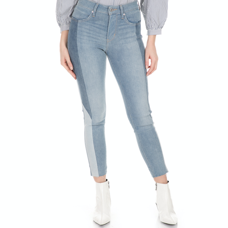 LEVI'S - Γυναικείο jean παντελόνι LEVI'S 721 HI RISE SKINNY ANKLE A RUN μπλε