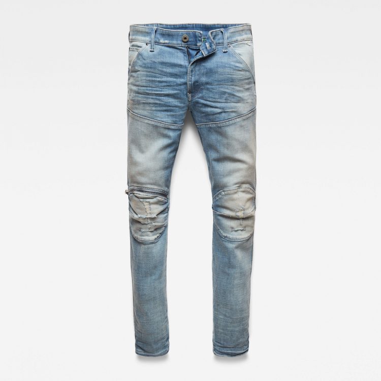 Ανδρικό παντελόνι G-Star RAW 5620 3D Zip Knee Skinny Jeans | Αυθεντικό 3