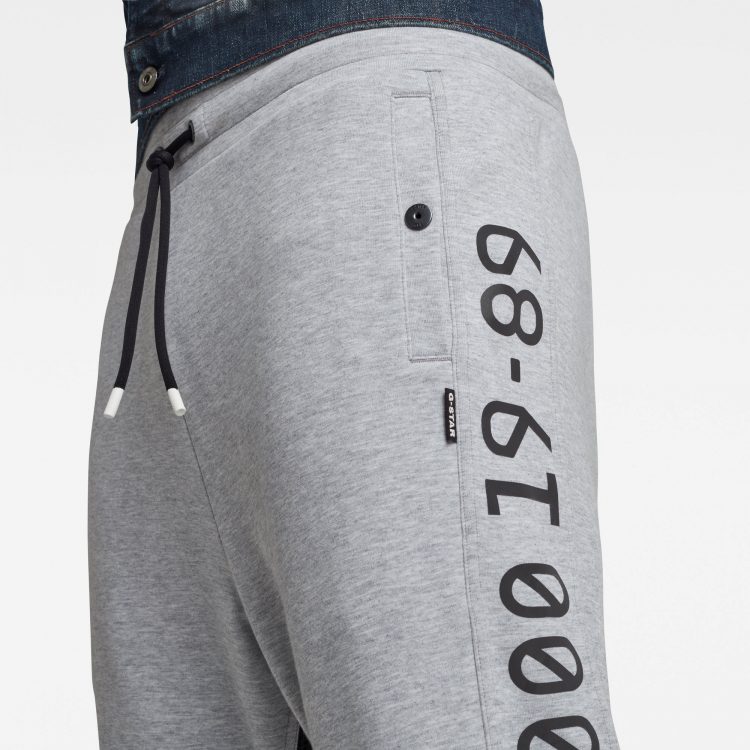 Ανδρικό παντελόνι G-Star RAW Moto Mixed Mesh Sweatpants | Αυθεντικό 4