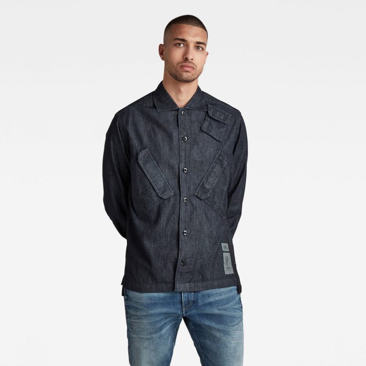 Ανδρικό παντελόνι G-Star Multi Slant Pocket Denim Relaxed Shirt Αυθεντικό