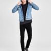 ΤΖΙΝ JACK & JONES JJIGLENN JJFELIX 046 50SPS BLACK DENIM JACK&JONES 3