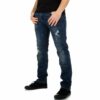 Ανδρικό τζιν M.Sara Denim KL-H-KA Dark Blue 3